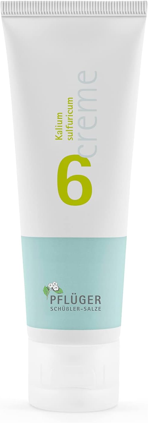 PFLÜGER Schüßler Salze Nr. 6 Kalium sulfuricum D4 - 75g Creme - Das ...